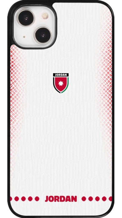 iPhone 14 Plus Case Hülle - Jordanien 2026 personalisierbares Fussballtrikot
