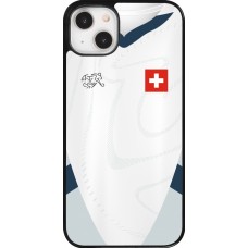 iPhone 14 Plus Case Hülle - Schweiz Away personalisierbares Fussballtrikot