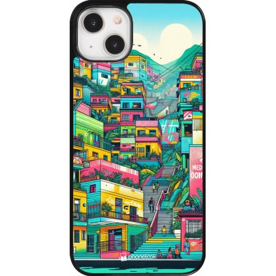 iPhone 14 Plus Case Hülle - Medellin Comuna 13 Kunst