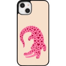 iPhone 14 Plus Case Hülle - Pink crocodile 2026