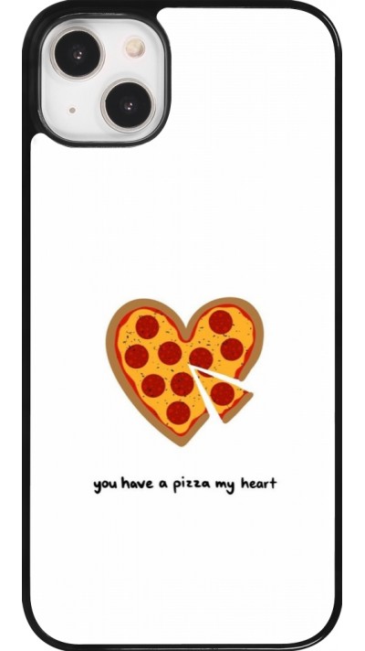 Coque iPhone 14 Plus - Saint Valentines Day 26 You have my pizza heart