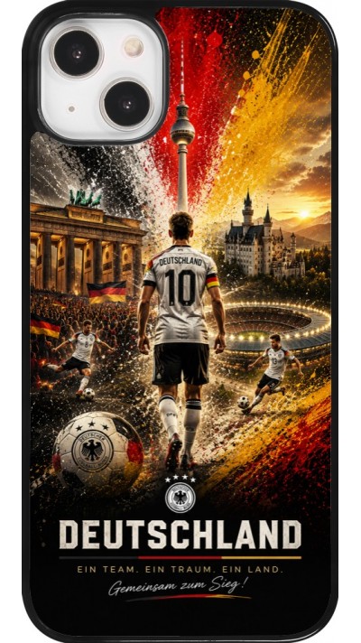 iPhone 14 Plus Case Hülle - Fussball Deutschland splash 2026