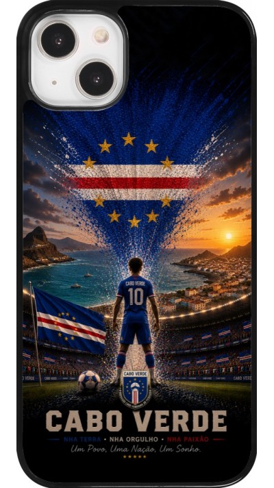 iPhone 14 Plus Case Hülle - Fussball Kap Verde splash 2026