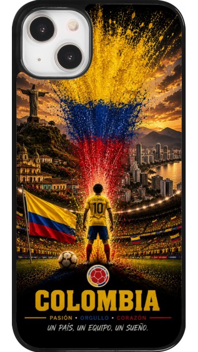 iPhone 14 Plus Case Hülle - Fussball Kolumbien splash 2026