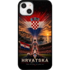 iPhone 14 Plus Case Hülle - Fussball Kroatien splash 2026