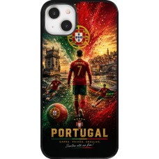 iPhone 14 Plus Case Hülle - Fussball Portugal splash 2026