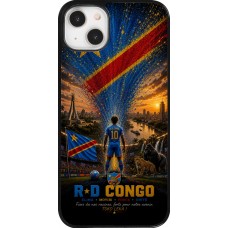 iPhone 14 Plus Case Hülle - Fussball Demokratische Republik Kongo splash 2026