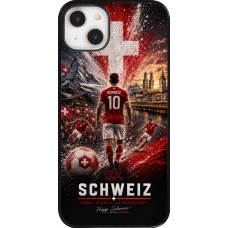 iPhone 14 Plus Case Hülle - Fussball Schweiz splash 2026