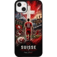 iPhone 14 Plus Case Hülle - Fussball Suisse splash 2026