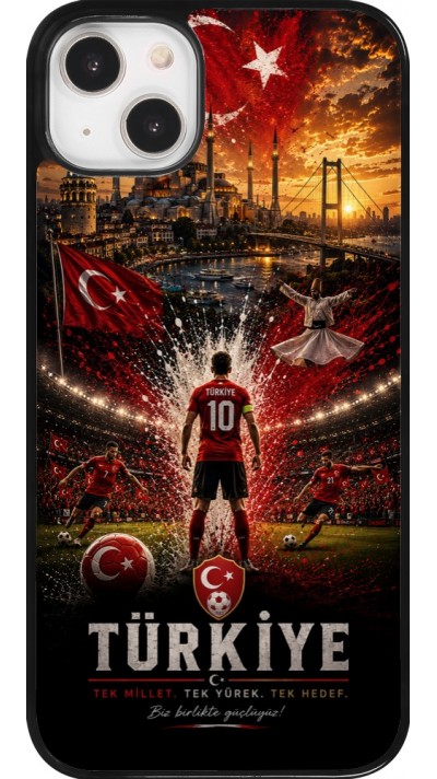 iPhone 14 Plus Case Hülle - Fussball Türkei splash 2026