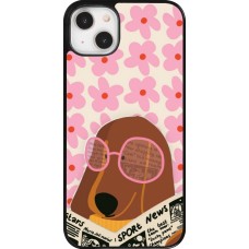 iPhone 14 Plus Case Hülle - Dog with newspaper 2026