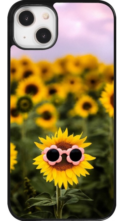 iPhone 14 Plus Case Hülle - Sunflower with glasses 2026