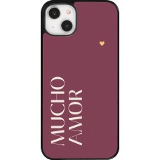 iPhone 14 Plus Case Hülle - Valentine 2024 mucho amor rosado