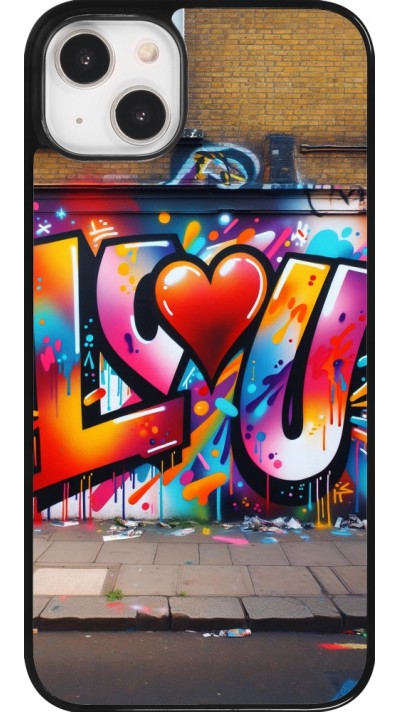 iPhone 14 Plus Case Hülle - Valentin 2025 Liebe U Tag