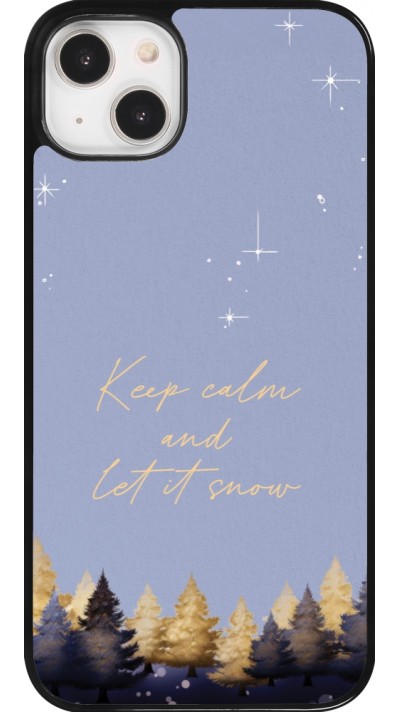 iPhone 14 Plus Case Hülle - Winter 25 Winter illustration of trees