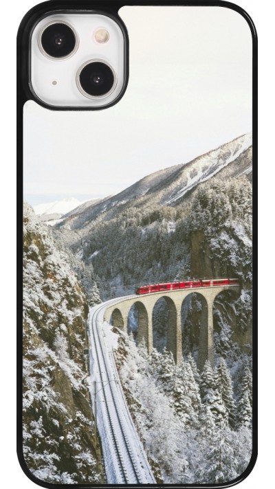 iPhone 14 Plus Case Hülle - Winter 25 Winter polar express