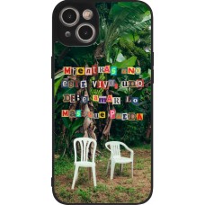Coque iPhone 14 Plus - Silicone rigide noir Chairs DTMF