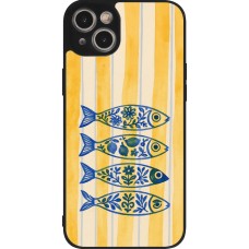 iPhone 14 Plus Case Hülle - Silikon schwarz Portuguese fish 2026
