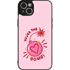 iPhone 14 Plus Case Hülle - Silikon schwarz Saint Valentines Day 26 You are the bomb