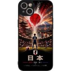 iPhone 14 Plus Case Hülle - Silikon schwarz Fussball Japan splash 2026