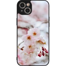 iPhone 14 Plus Case Hülle - Silikon schwarz Cherry tree 2026