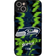 iPhone 14 Plus Case Hülle - Silikon schwarz Super Bowl 26 Seattle 2