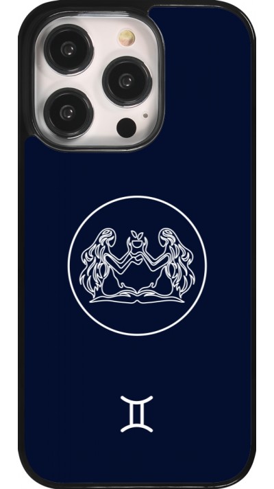 iPhone 14 Pro Case Hülle - Astrologie Zwillinge