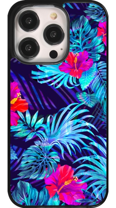iPhone 14 Pro Case Hülle - Blue Forest