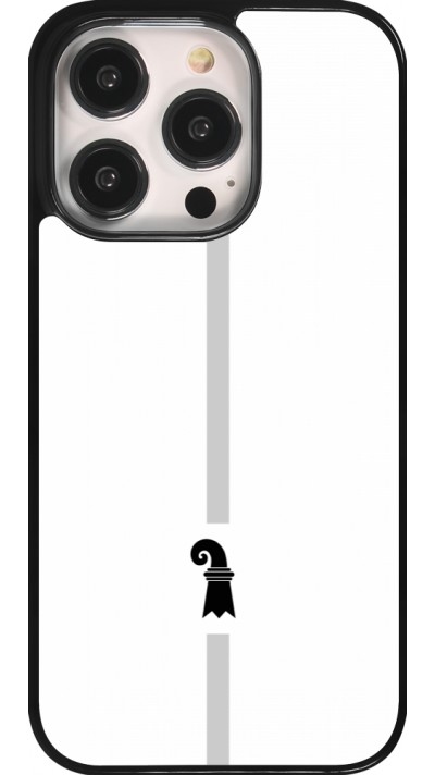 iPhone 14 Pro Case Hülle - Kanton BS weiss