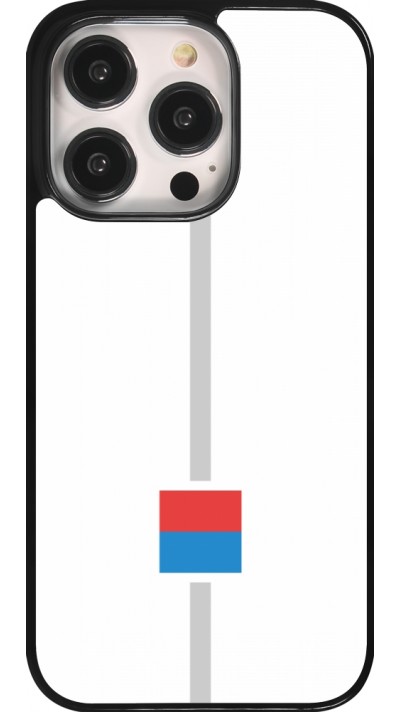iPhone 14 Pro Case Hülle - Kanton TI weiss