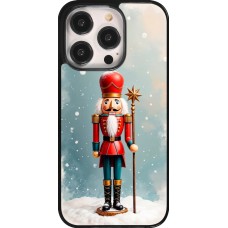 iPhone 14 Pro Case Hülle - Christmas 25 Nutcracker Snow