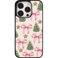 iPhone 14 Pro Case Hülle - Christmas 25 Vintage Ribbons