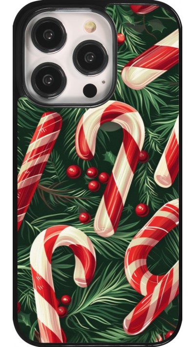 iPhone 14 Pro Case Hülle - Christmas 25 Xmas Stick