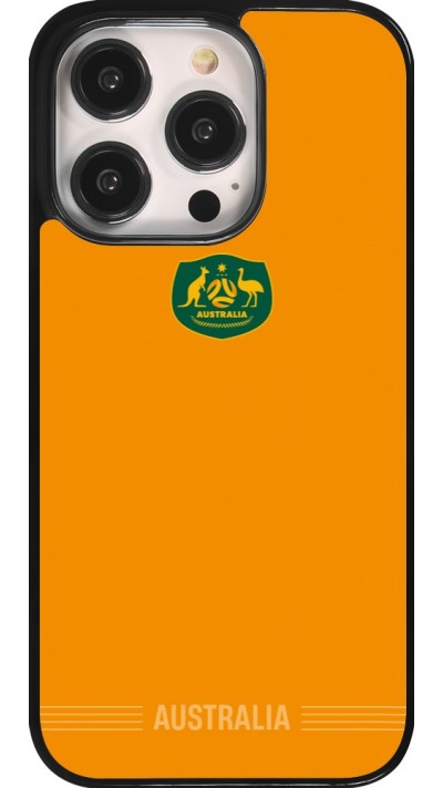 Coque iPhone 14 Pro - Maillot de football Australie 2026 personnalisable
