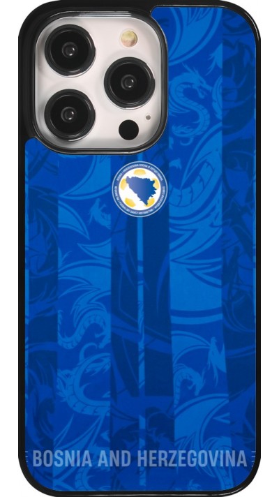 Coque iPhone 14 Pro - Maillot de football Bosnie-Herzégovine 2026 personnalisable