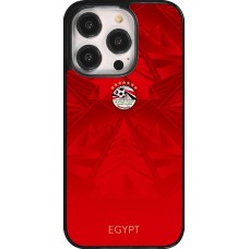 iPhone 14 Pro Case Hülle - Ägypten 2026 personalisierbares Fussballtrikot