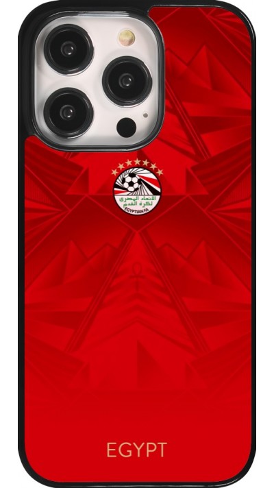 Coque iPhone 14 Pro - Maillot de football Égypte 2026 personnalisable