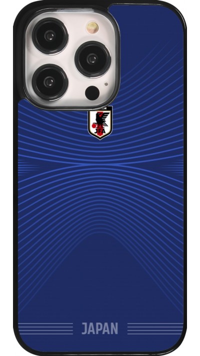iPhone 14 Pro Case Hülle - Japan 2022 personalisierbares Fussballtrikot