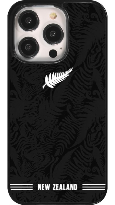 Coque iPhone 14 Pro - Maillot de football Nouvelle-Zélande 2026 personnalisable