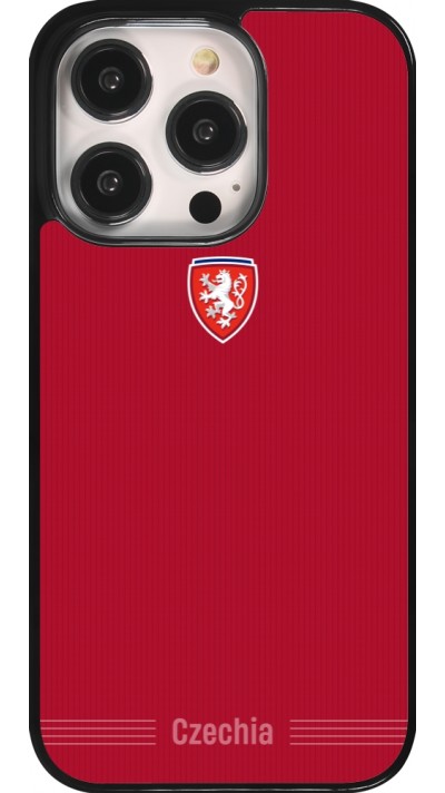 iPhone 14 Pro Case Hülle - Tschechische Republik 2026 personalisierbares Fussballtrikot