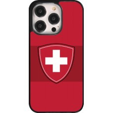 iPhone 14 Pro Case Hülle - Hockey World Championship Ecusson Suisse