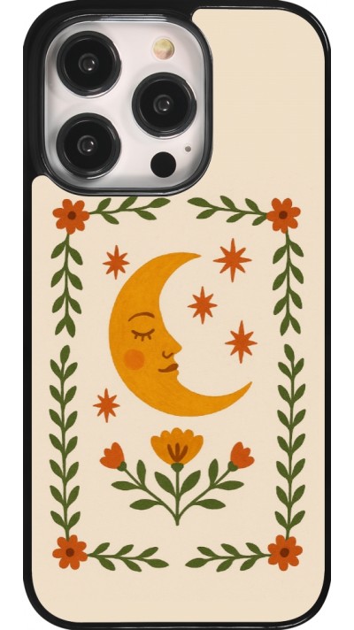 iPhone 14 Pro Case Hülle - Half moon stamp 2026