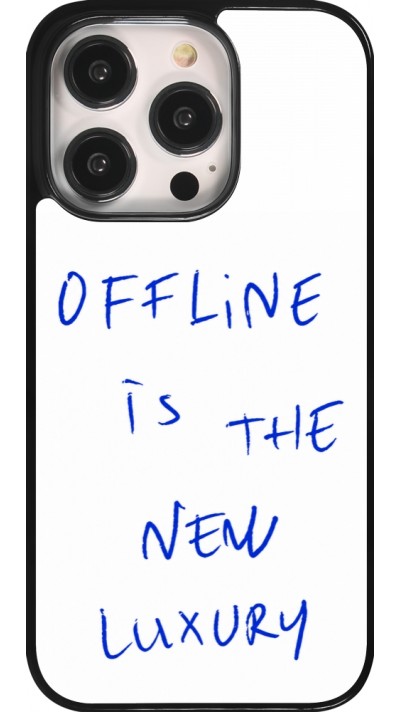 Coque iPhone 14 Pro - Offline is the new luxury