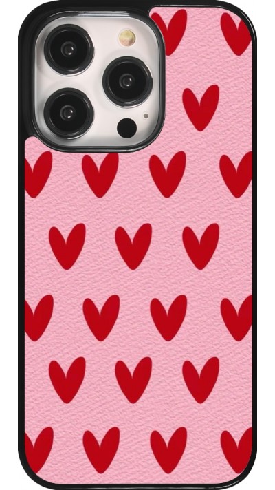 iPhone 14 Pro Case Hülle - Saint Valentines Day 26 Pattern heart