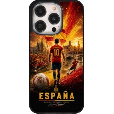 iPhone 14 Pro Case Hülle - Fussball Espanien splash 2026