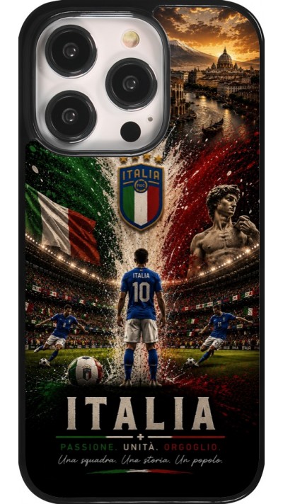 Coque iPhone 14 Pro - Football Italie splash 2026