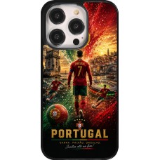 iPhone 14 Pro Case Hülle - Fussball Portugal splash 2026
