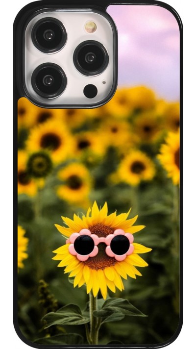 iPhone 14 Pro Case Hülle - Sunflower with glasses Spring 2026