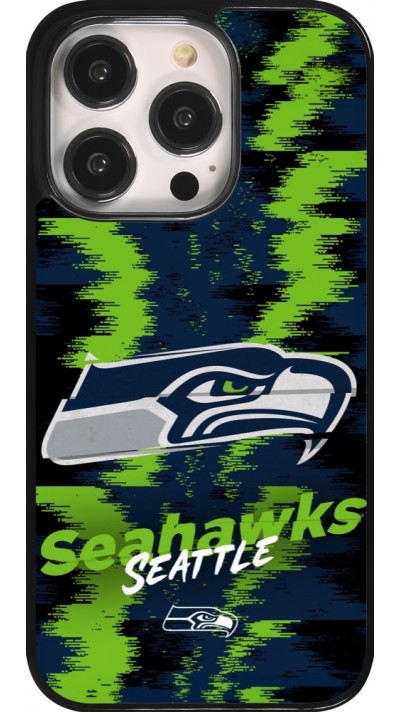Coque iPhone 14 Pro - Super Bowl 26 Seattle 2