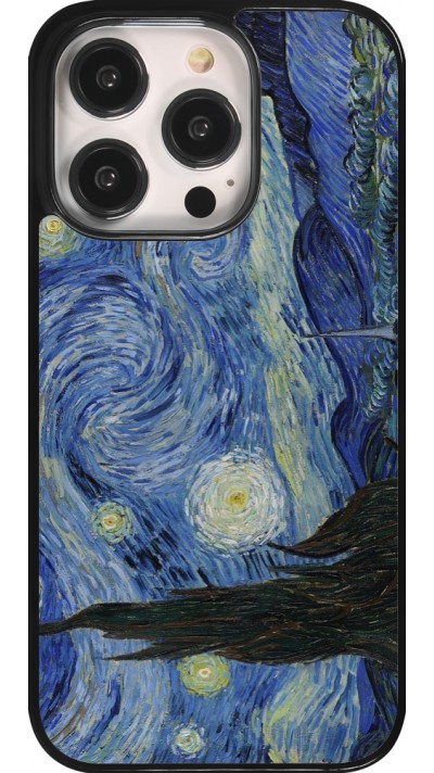 iPhone 14 Pro Case Hülle - Kunstbild - Sternennacht - Van Gogh